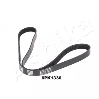 Courroie trapézoïdale à nervures ASHIKA 112-6PK1330