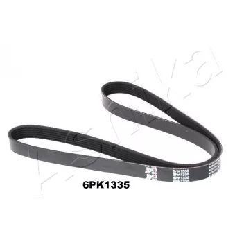 Courroie trapézoïdale à nervures ASHIKA 112-6PK1335