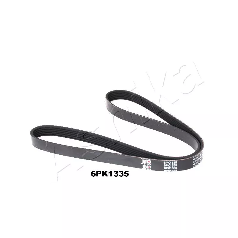 Courroie trapézoïdale à nervures ASHIKA 112-6PK1335