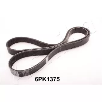 Courroie trapézoïdale à nervures ASHIKA 112-6PK1375