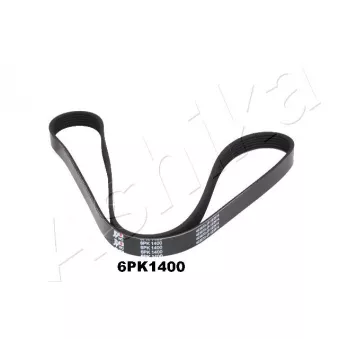 Courroie trapézoïdale à nervures ASHIKA 112-6PK1400