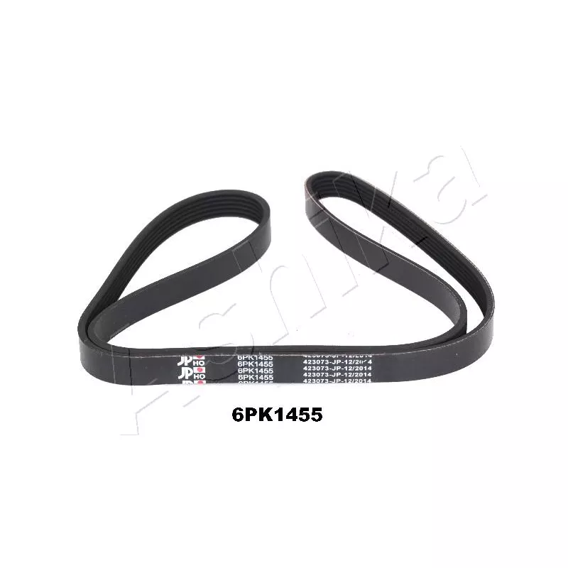 Courroie trapézoïdale à nervures ASHIKA 112-6PK1455