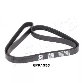 Courroie trapézoïdale à nervures ASHIKA 112-6PK1555