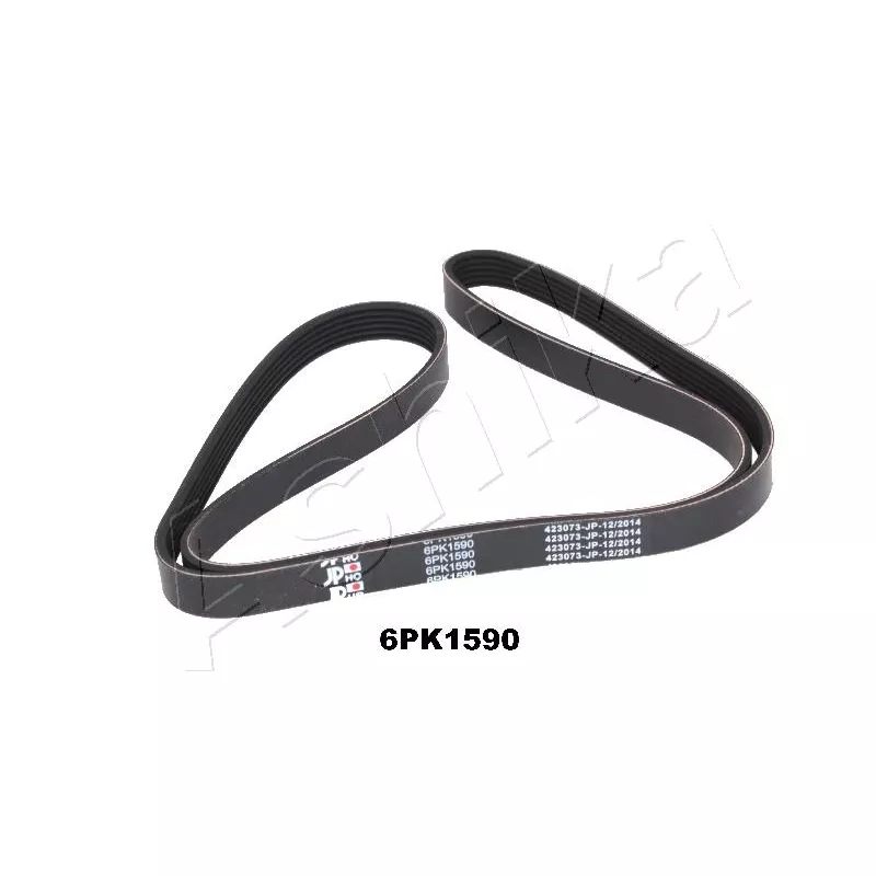 Courroie trapézoïdale à nervures ASHIKA 112-6PK1590