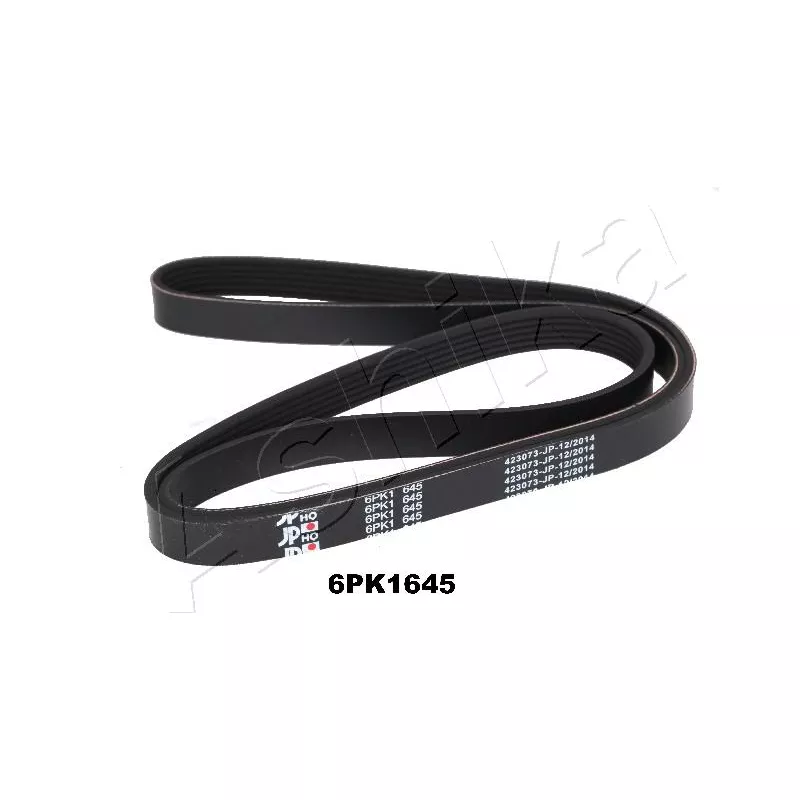 Courroie trapézoïdale à nervures ASHIKA 112-6PK1645