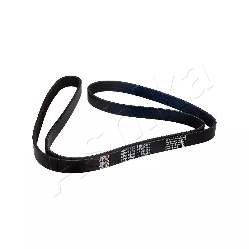 Courroie trapézoïdale à nervures ASHIKA 112-6PK1660