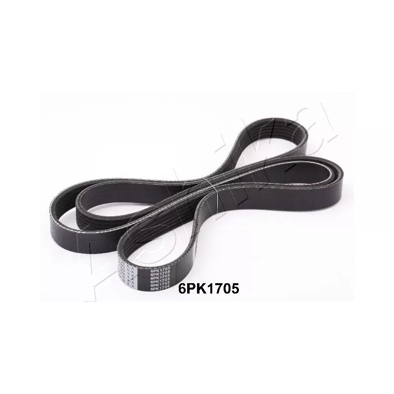 Courroie trapézoïdale à nervures ASHIKA 112-6PK1705