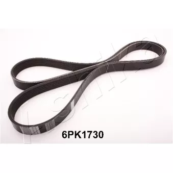 Courroie trapézoïdale à nervures ASHIKA 112-6PK1730
