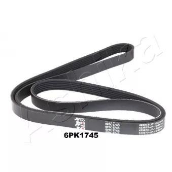 Courroie trapézoïdale à nervures ASHIKA 112-6PK1745