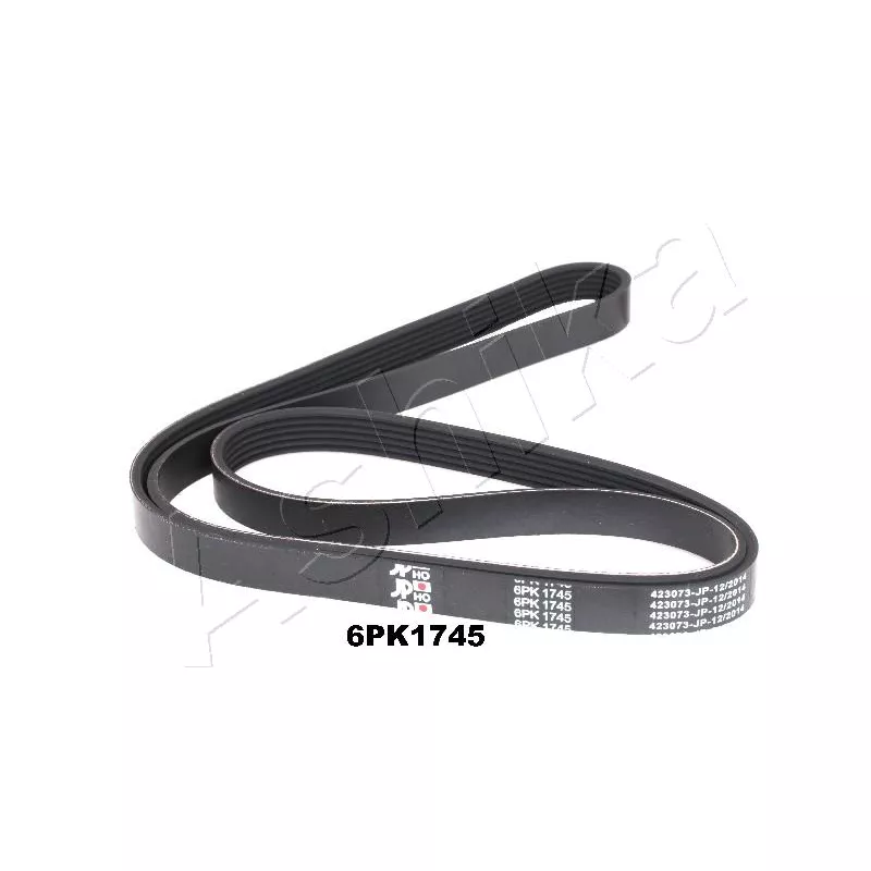 Courroie trapézoïdale à nervures ASHIKA 112-6PK1745