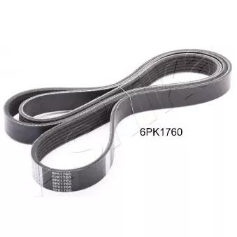 Courroie trapézoïdale à nervures ASHIKA 112-6PK1760