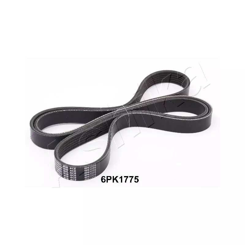 Courroie trapézoïdale à nervures ASHIKA 112-6PK1775