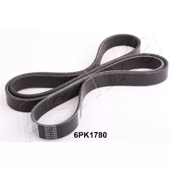 Courroie trapézoïdale à nervures ASHIKA 112-6PK1780