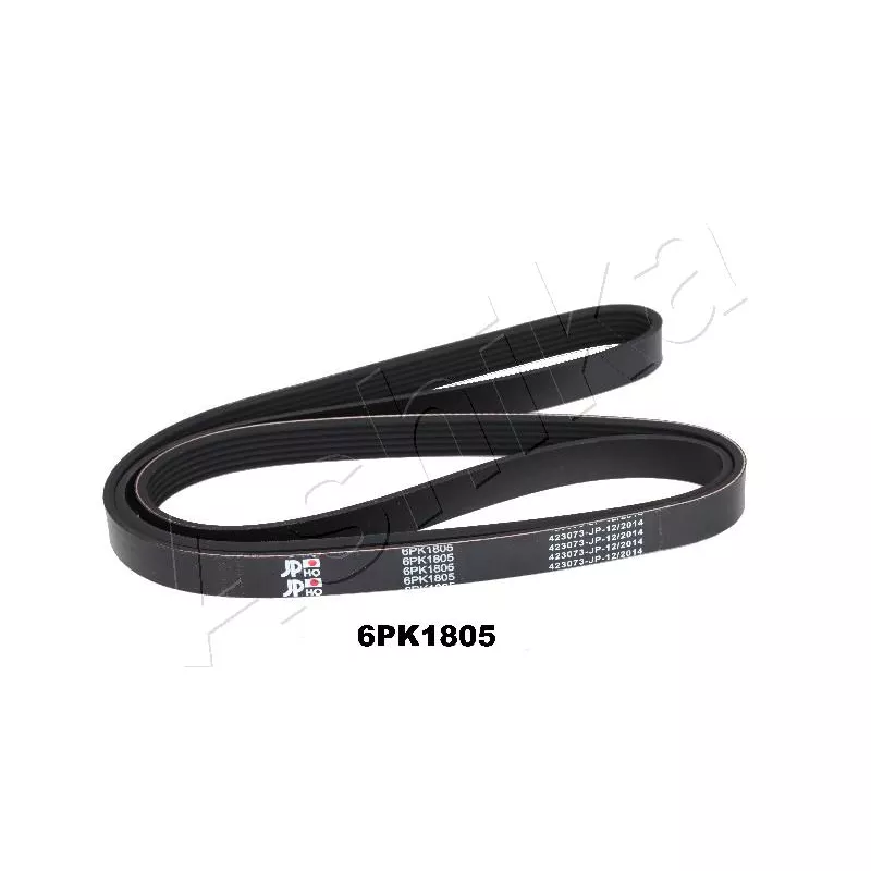 Courroie trapézoïdale à nervures ASHIKA 112-6PK1805