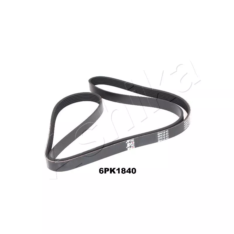 Courroie trapézoïdale à nervures ASHIKA 112-6PK1840