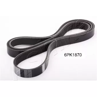 Courroie trapézoïdale à nervures ASHIKA 112-6PK1870