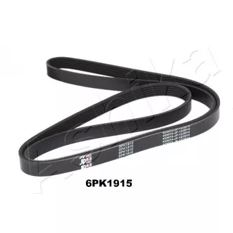 Courroie trapézoïdale à nervures ASHIKA 112-6PK1915