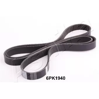 Courroie trapézoïdale à nervures ASHIKA 112-6PK1940