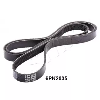 Courroie trapézoïdale à nervures ASHIKA 112-6PK2035