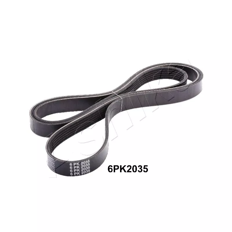 Courroie trapézoïdale à nervures ASHIKA 112-6PK2035