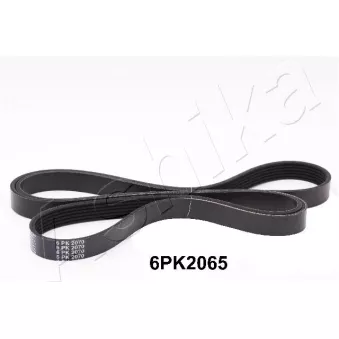 Courroie trapézoïdale à nervures ASHIKA 112-6PK2065
