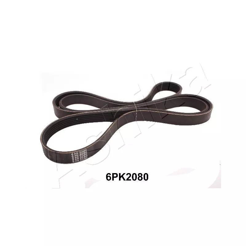 Courroie trapézoïdale à nervures ASHIKA 112-6PK2080