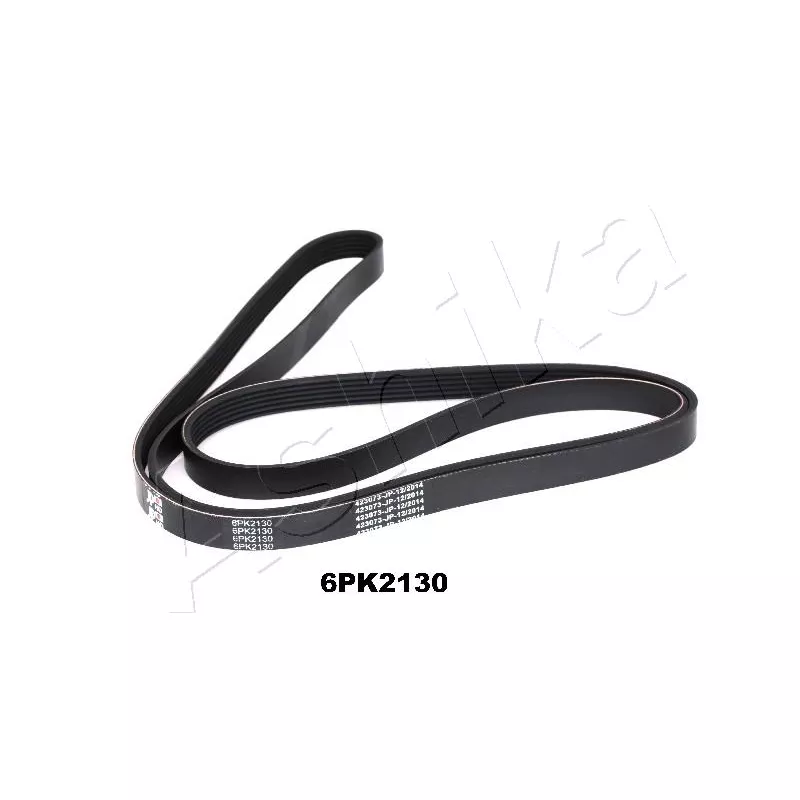 Courroie trapézoïdale à nervures ASHIKA 112-6PK2130