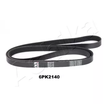 Courroie trapézoïdale à nervures ASHIKA 112-6PK2140