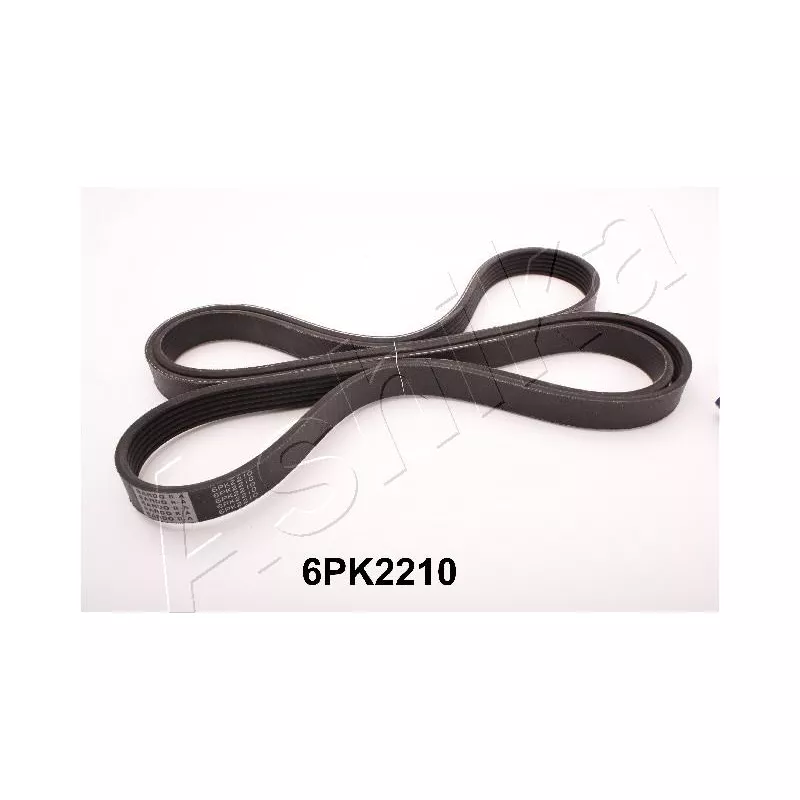 Courroie trapézoïdale à nervures ASHIKA 112-6PK2210