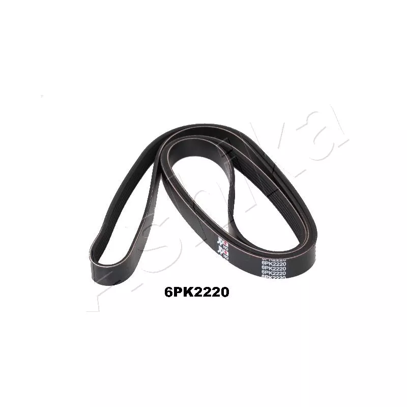 Courroie trapézoïdale à nervures ASHIKA 112-6PK2220