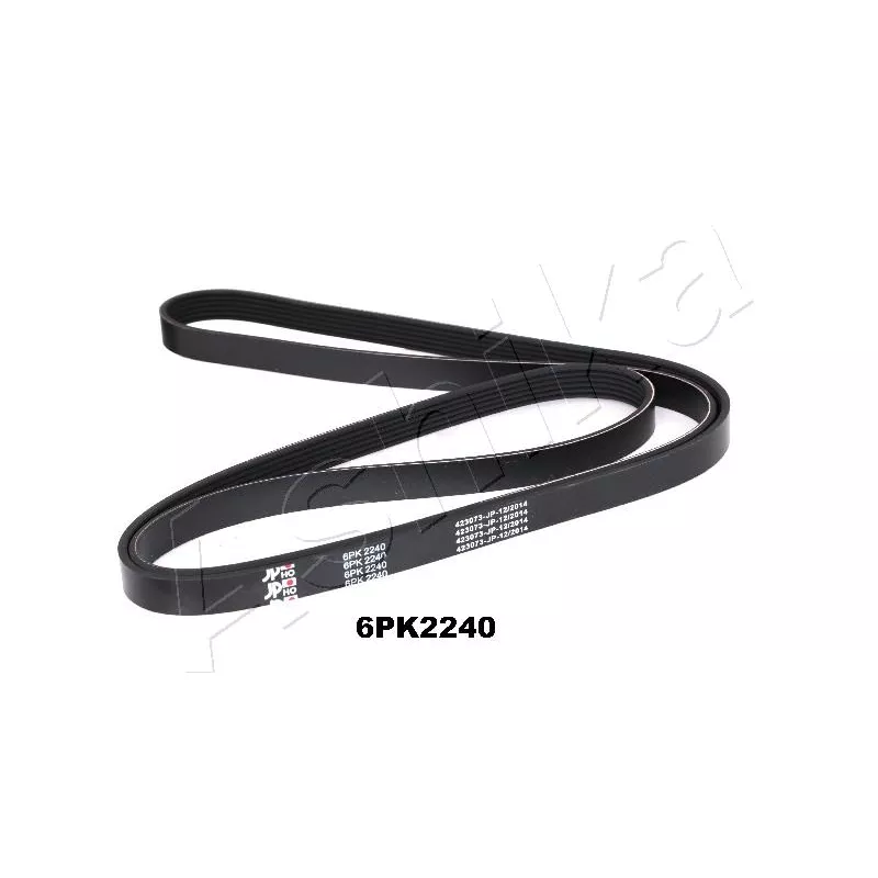 Courroie trapézoïdale à nervures ASHIKA 112-6PK2240