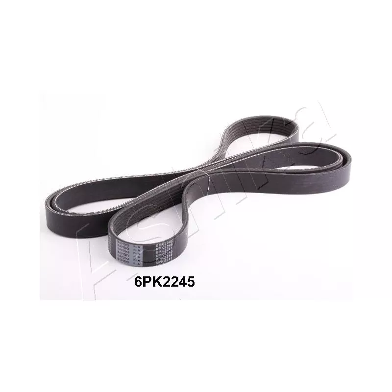Courroie trapézoïdale à nervures ASHIKA 112-6PK2245