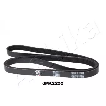 Courroie trapézoïdale à nervures ASHIKA 112-6PK2255