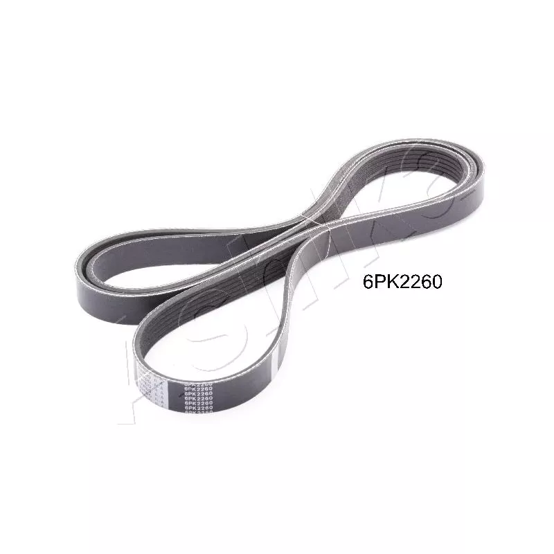 Courroie trapézoïdale à nervures ASHIKA 112-6PK2260