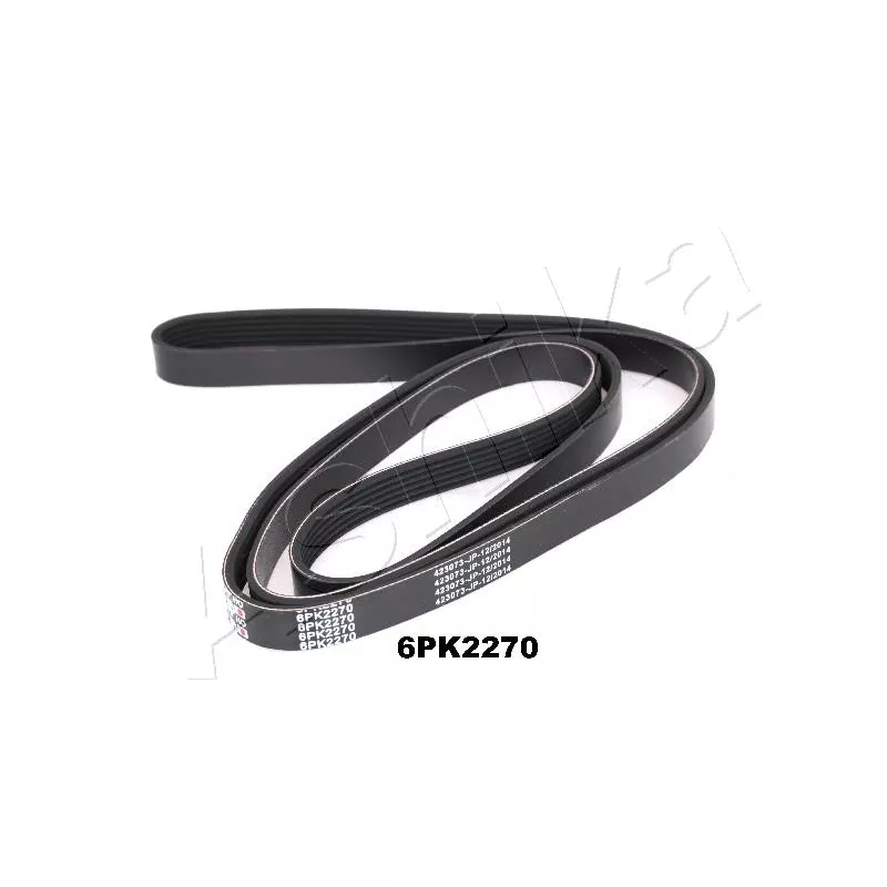Courroie trapézoïdale à nervures ASHIKA 112-6PK2270
