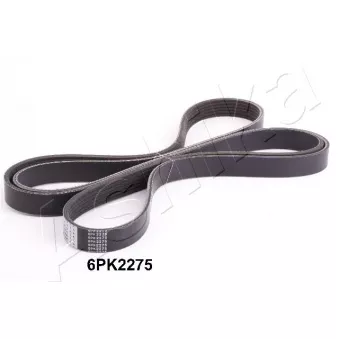 Courroie trapézoïdale à nervures ASHIKA 112-6PK2275