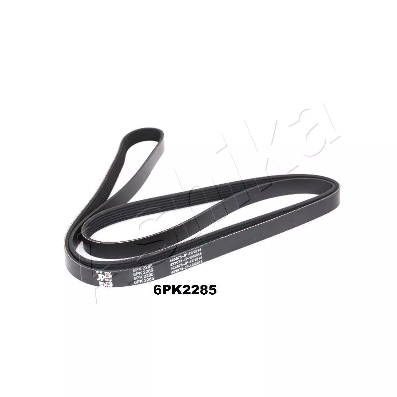 Courroie trapézoïdale à nervures ASHIKA 112-6PK2285