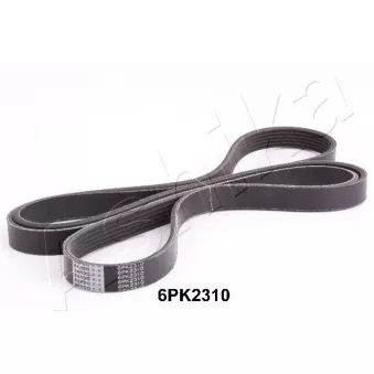 Courroie trapézoïdale à nervures ASHIKA 112-6PK2310