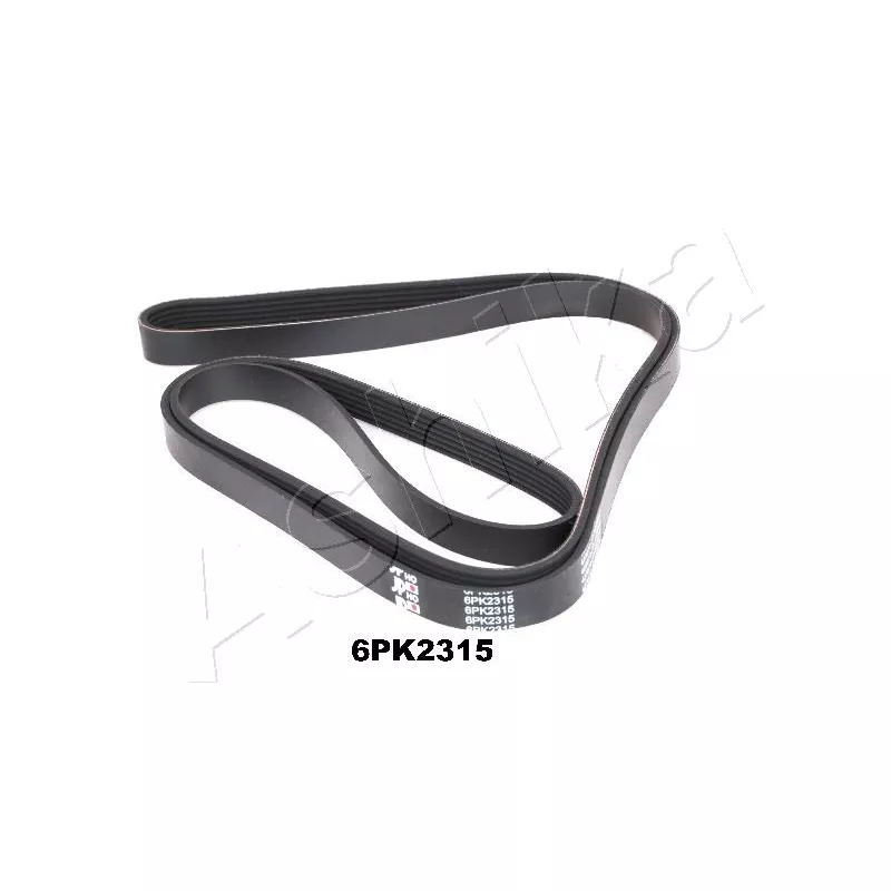 Courroie trapézoïdale à nervures ASHIKA 112-6PK2315