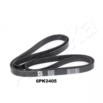 Courroie trapézoïdale à nervures ASHIKA 112-6PK2405