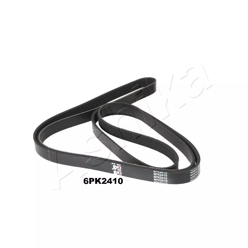 Courroie trapézoïdale à nervures ASHIKA 112-6PK2410
