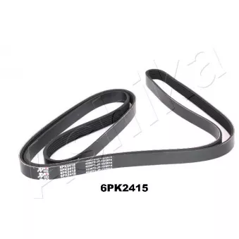 Courroie trapézoïdale à nervures ASHIKA 112-6PK2415