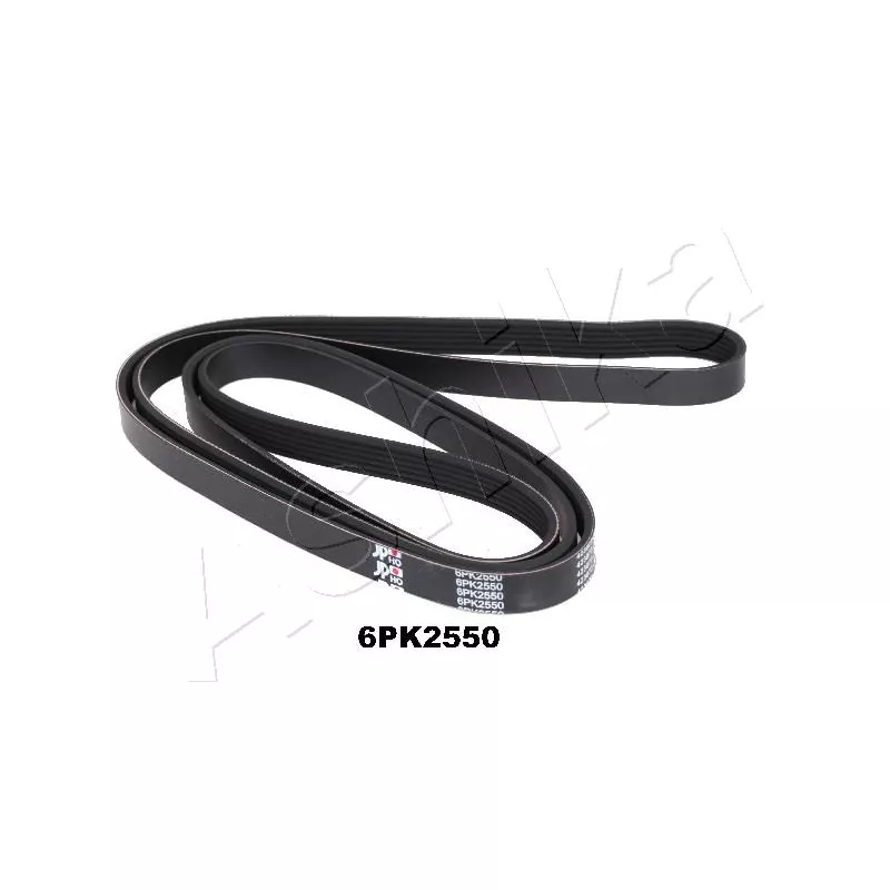 Courroie trapézoïdale à nervures ASHIKA 112-6PK2550