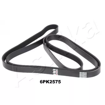 Courroie trapézoïdale à nervures ASHIKA 112-6PK2575