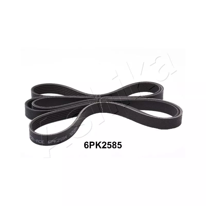 Courroie trapézoïdale à nervures ASHIKA 112-6PK2585