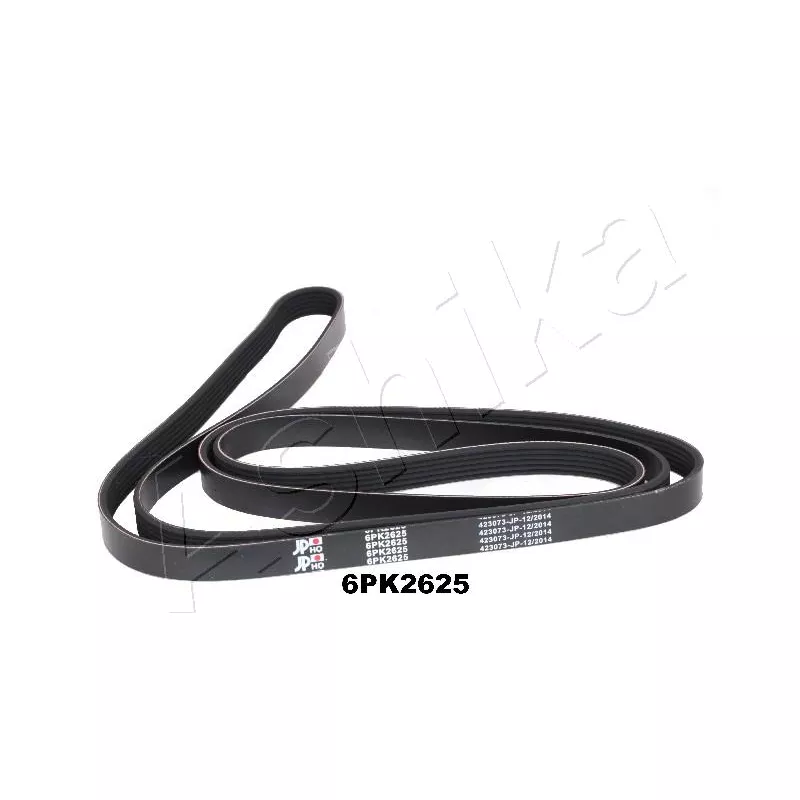 Courroie trapézoïdale à nervures ASHIKA 112-6PK2625