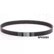 Courroie trapézoïdale à nervures ASHIKA 112-6PK680 - Visuel 1
