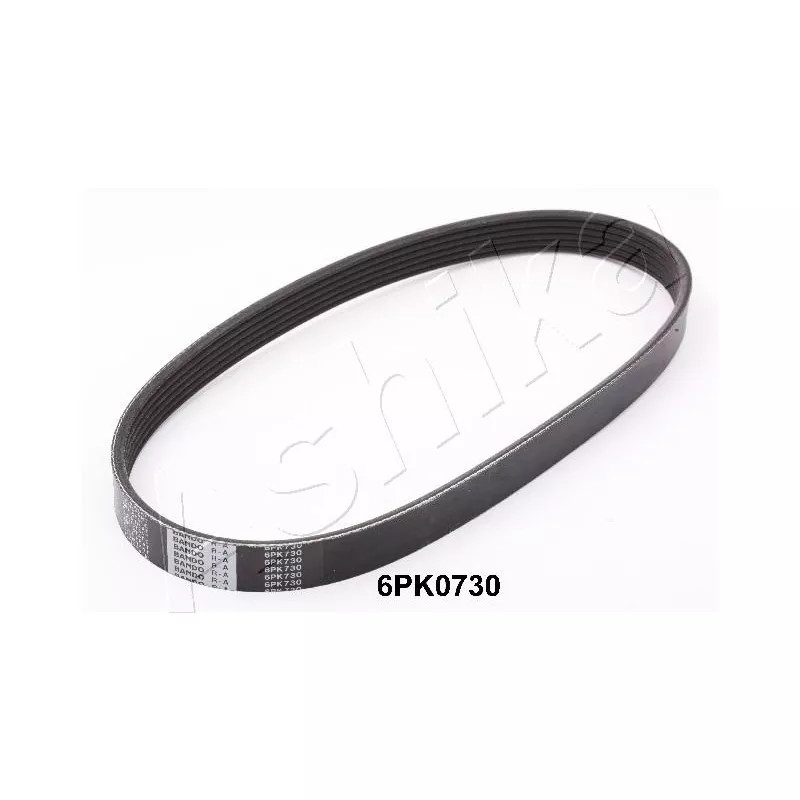 Courroie trapézoïdale à nervures ASHIKA 112-6PK730