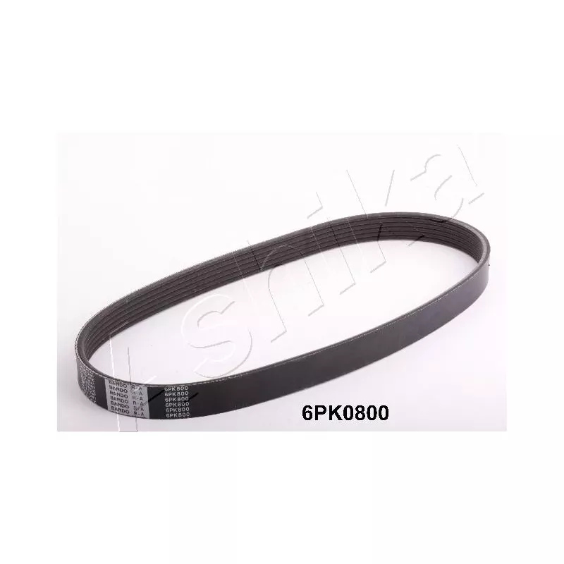 Courroie trapézoïdale à nervures ASHIKA 112-6PK800