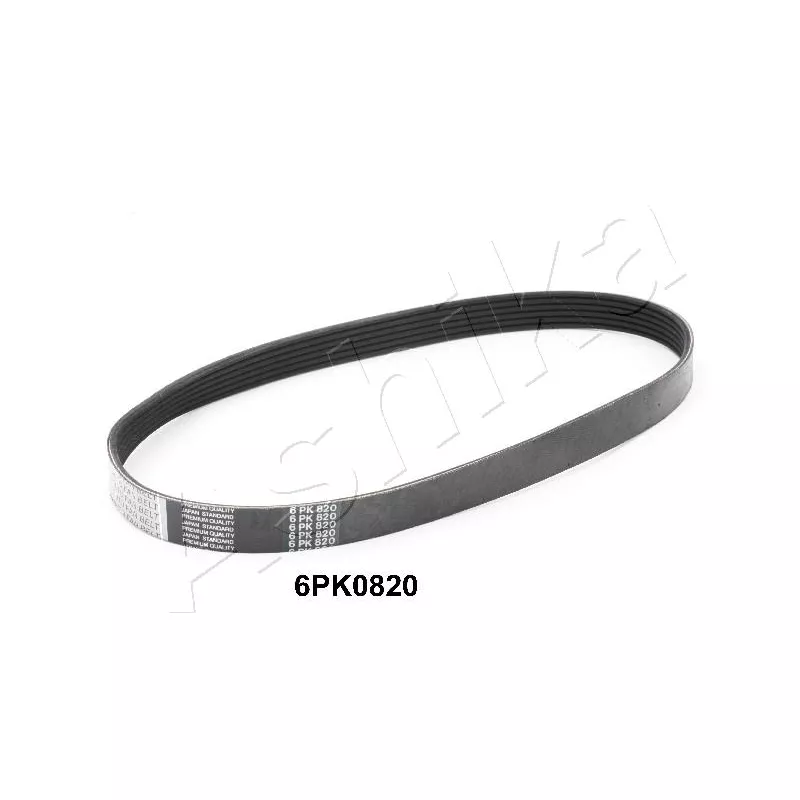 Courroie trapézoïdale à nervures ASHIKA 112-6PK820